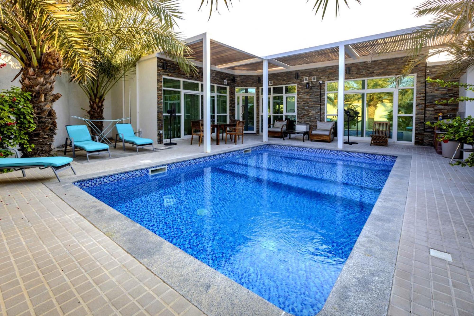 Dar 66 Pool Chalets With Jacuzzi Resü'l-Hayme Dış mekan fotoğraf