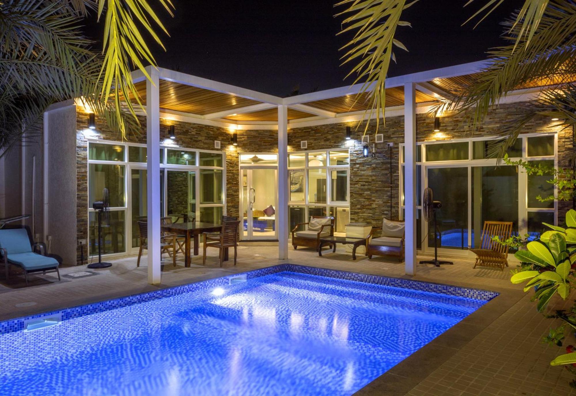 Dar 66 Pool Chalets With Jacuzzi Resü'l-Hayme Dış mekan fotoğraf